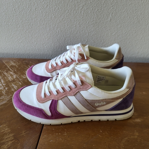 Gola Free People Daytona Quadrant Sneakers sz 8.5 - Picture 3 of 9